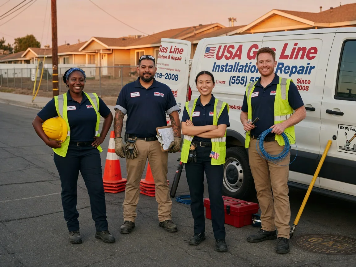 Gas Line Installation company in Hope, NM